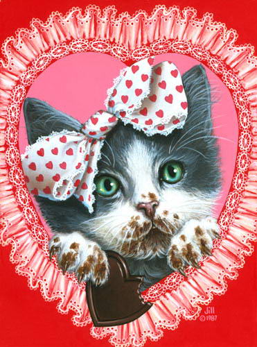 Картинка Jill bauman (12 рисунков кошек) 12