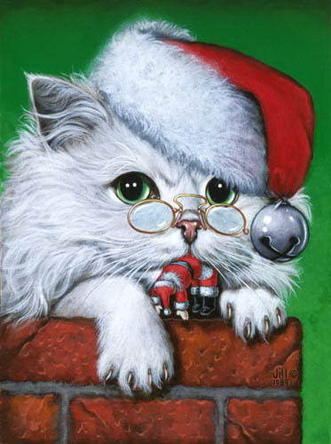 Картинка Jill bauman (12 рисунков кошек) 6