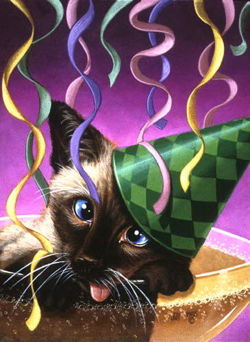 Картинка Jill bauman (12 рисунков кошек) 9